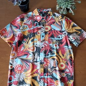 Volcom NWOT cotton blend button up.